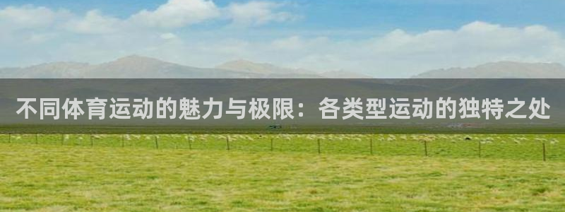 ug环球官网注册：不同体育运动的魅力与极限：各类型运动的独特之处